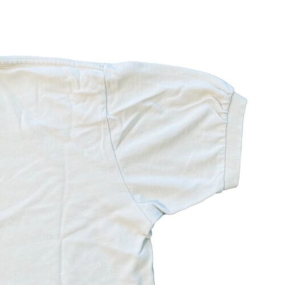 POLO by Ralph Lauren Large Beige Light Brown Short Sleeve Cotton Shirt - Picture 7 of 8